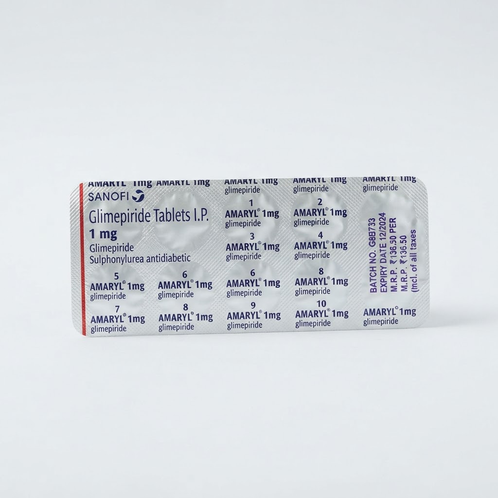 Amaryl 1mg Tablet