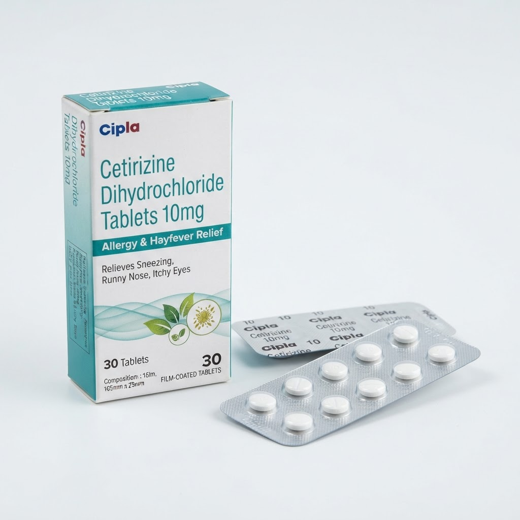 Cetrizine 10mg Tablet