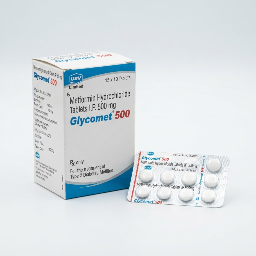 Glycomet 500 Tablet