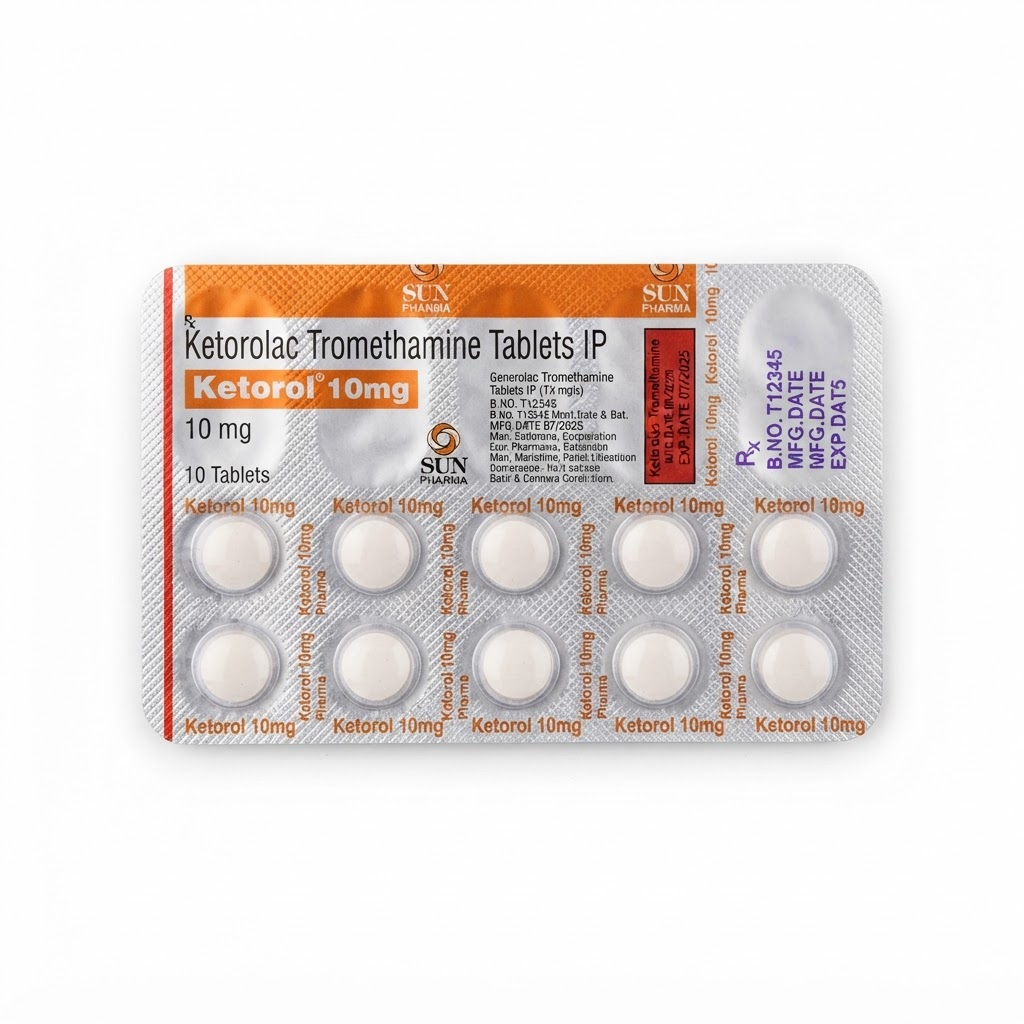Ketorol 10mg Tablet